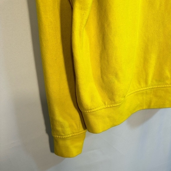 Empyre Lime Green Drawstring Hooded Long Sleeve Kangaroo Pocket Sweatshirt L - Picture 8 of 10